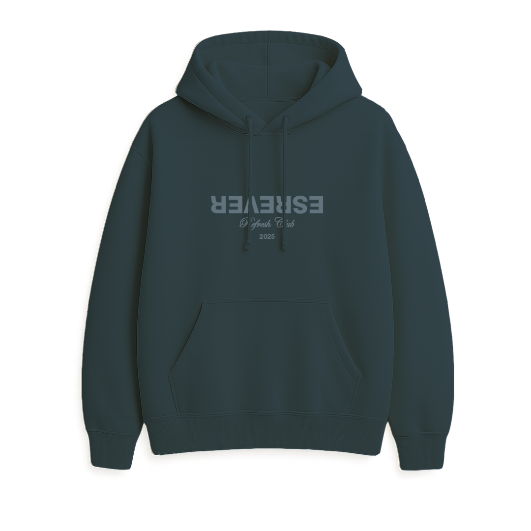COZY HOODIE BLUE GRAY