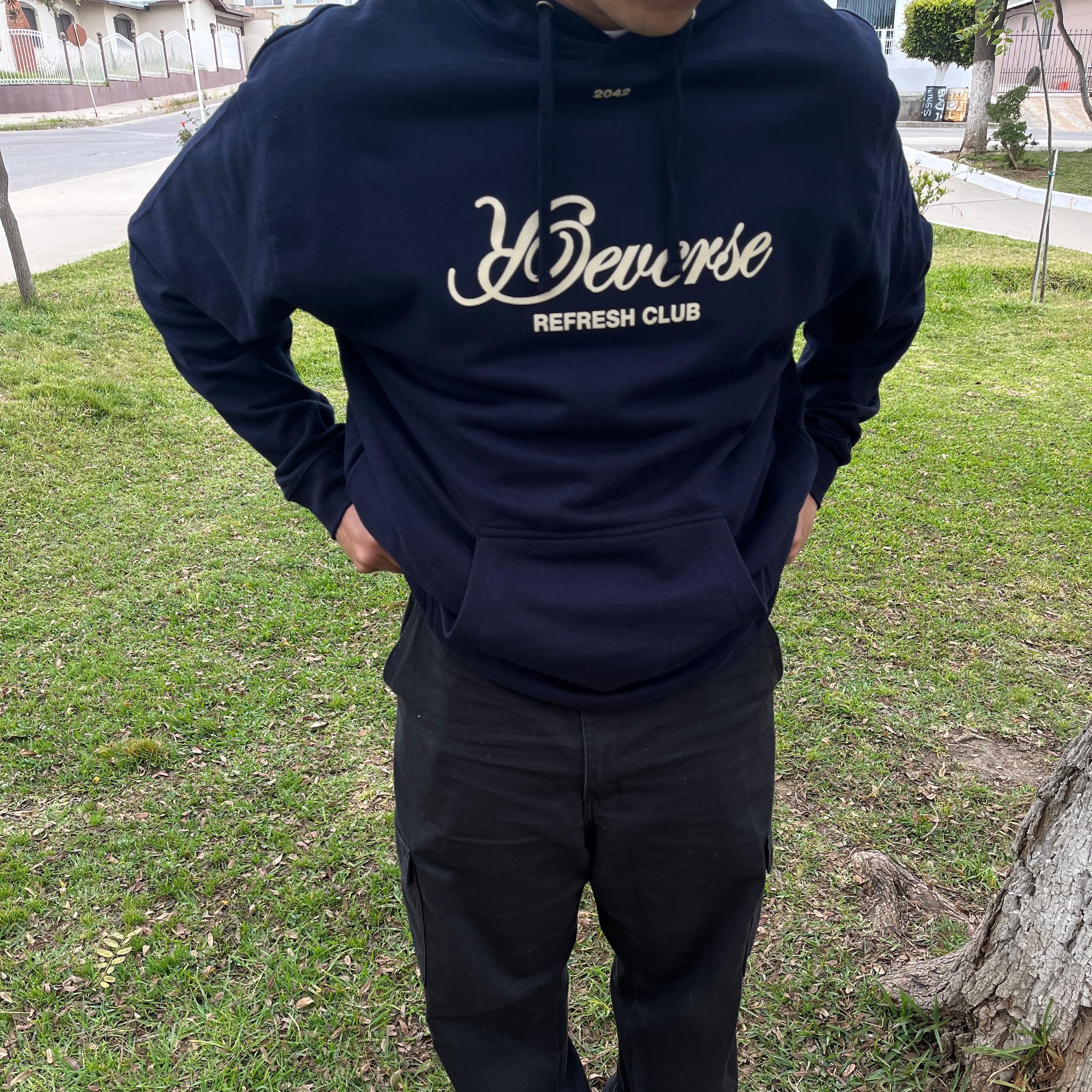 HOODIE 2042 NAVY BLUE