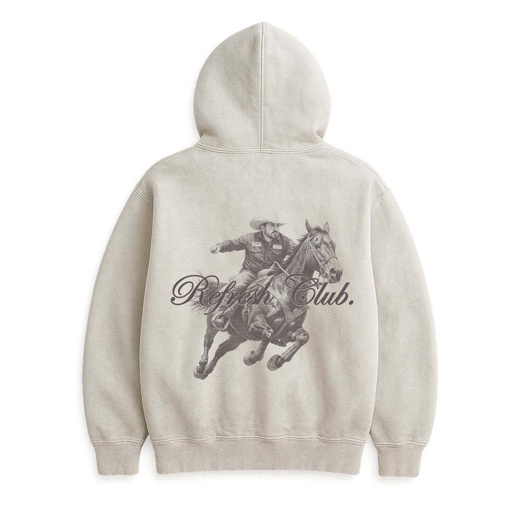 HOODIE IVORY COWBOY 42