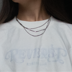 CLEAN TEE RODEO BONE AND WHITE